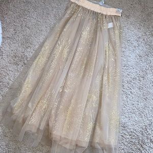 Forever 21 Holiday Tulle Sparkle Skirt